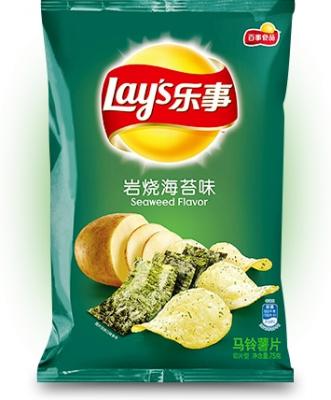 Чипсы Lay's со вкусом нори 70 грамм