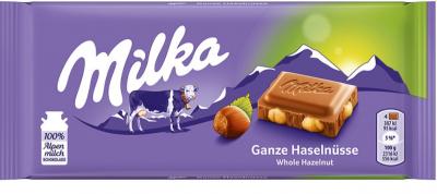 Шоколад молочный Milka Фундук 100 гр